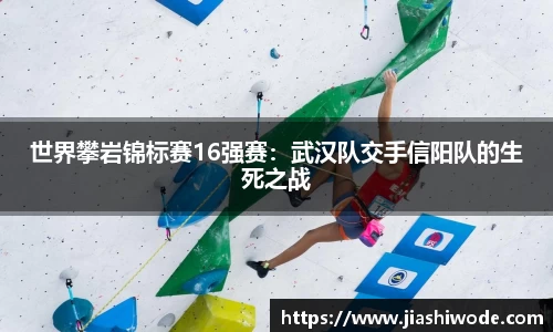 世界攀岩锦标赛16强赛：武汉队交手信阳队的生死之战